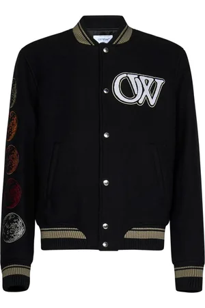 OFF-WHITE Hombre, Chaquetas, Negro, Talla: M