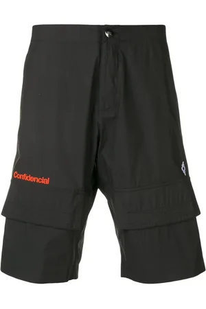 MARCELO BURLON Hombre, Pantalones cortos, Negro, Talla: M