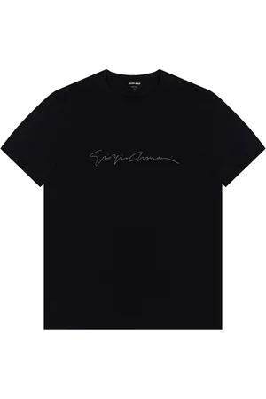 Giorgio Armani Hombre, Camisetas, Azul, Talla: S