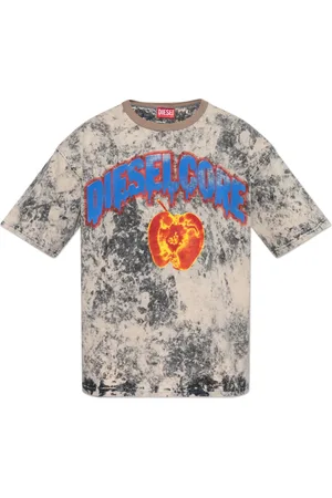Diesel Hombre, Camisetas, Gris, Talla: M