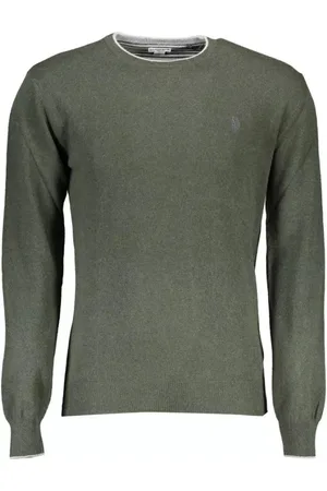 U.S. Polo Assn. Hombre, Jerseys, Verde, Talla: XL