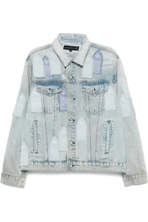 Who Decides War Hombre, Chaquetas, Azul, Talla: L