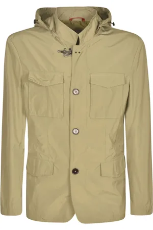 FAY Hombre, Chaquetas, Verde, Talla: L