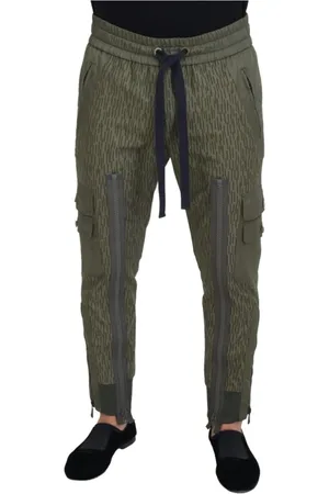 Dolce & Gabbana Hombre, Pantalones, Verde, Talla: M