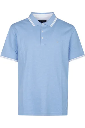 Michael Kors Hombre, Camisetas, Azul, Talla: XL