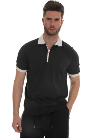 Kiton Hombre, Camisetas, Negro, Talla: L
