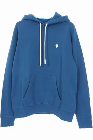 MARCELO BURLON Hombre, Sudaderas, Azul, Talla: S