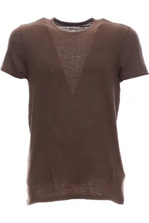 Majestic Hombre, Camisetas, Marrón, Talla: L