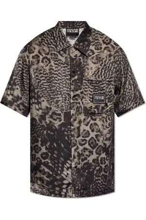 VERSACE Hombre, Camisas, Negro, Talla: S