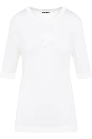 Jil Sander Mujer, Camisetas, Blanco, Talla: S