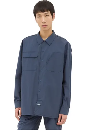 Dickies Hombre, Camisas, Azul, Talla: S