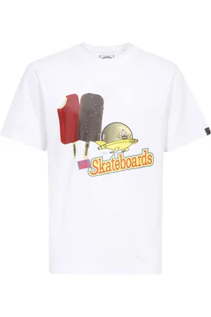 ICECREAM Hombre, Camisetas, Blanco, Talla: S