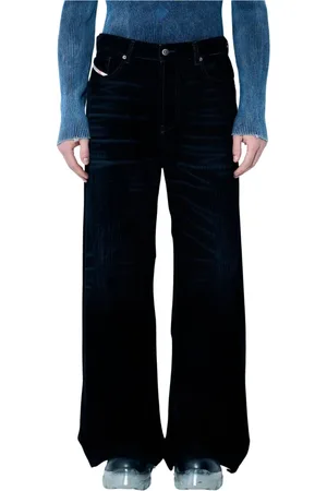 Diesel Hombre, Vaqueros, Negro, Talla: W28