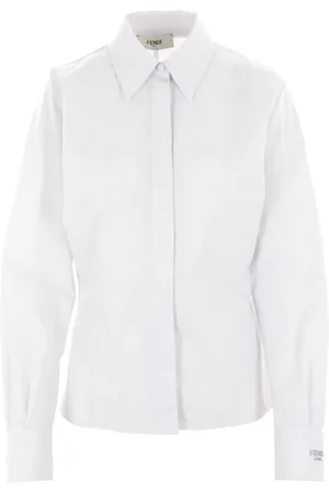 Fendi Mujer, Blusas y Camisas, Blanco, Talla: S
