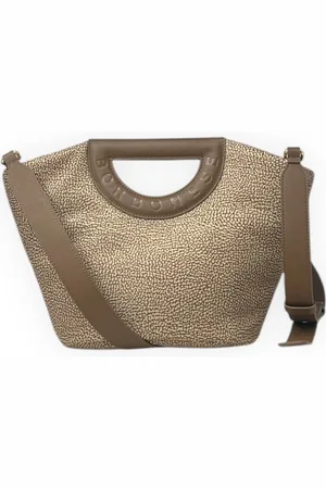 Borbonese Mujer, Bolsos, Marrón, Talla: ONE Size