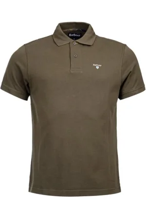 Barbour Hombre, Camisetas, Verde, Talla: M