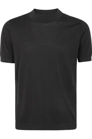 DRUMOHR Hombre, Camisetas, Negro, Talla: XL