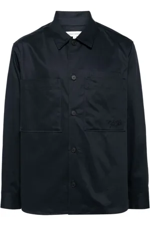 Maison Kitsuné Hombre, Camisas, Azul, Talla: S