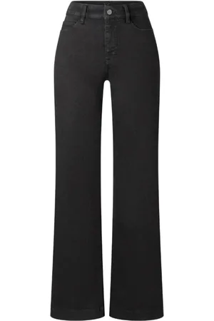 Mac Mujer, Vaqueros, Negro, Talla: S