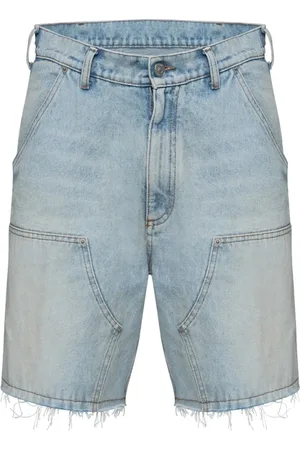 Maison Margiela Hombre, Pantalones cortos, Azul, Talla: W30