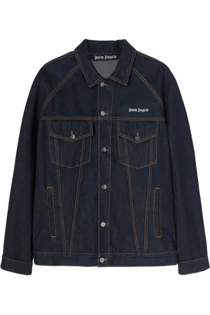 Palm Angels Hombre, Chaquetas, Azul, Talla: M