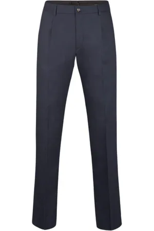 MOORER Hombre, Pantalones, Azul, Talla: 3XL