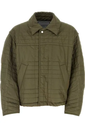 WOOYOUNGMI Hombre, Chaquetas, Verde, Talla: M