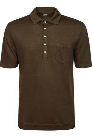 MASSIMO ALBA Hombre, Camisetas, Marrón, Talla: S