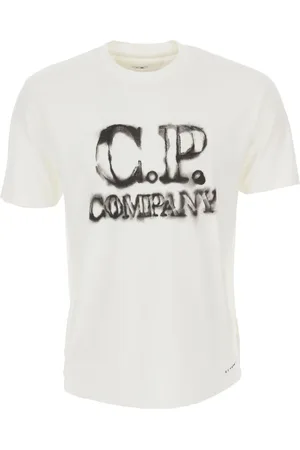 C.P. Company Hombre, Camisetas, Blanco, Talla: S