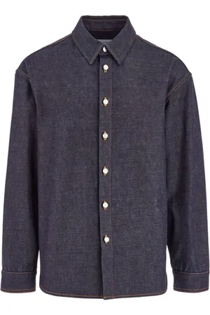 Salvatore Ferragamo Hombre, Camisas, Azul, Talla: L