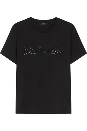 Max Mara Mujer, Camisetas, Negro, Talla: M