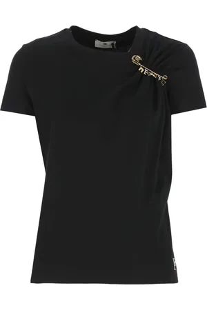 Elisabetta Franchi Mujer, Camisetas, Negro, Talla: M