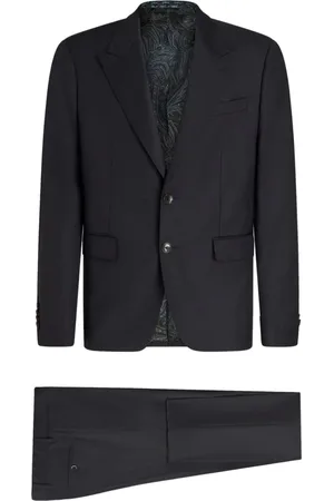 Etro Hombre, Trajes, Negro, Talla: XL