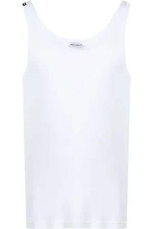 Dolce & Gabbana Hombre, Camisetas, Blanco, Talla: XL