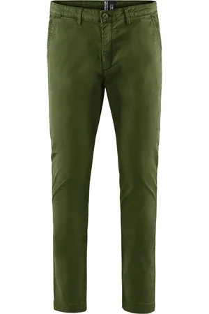 Bomboogie Hombre, Pantalones, Verde, Talla: W34