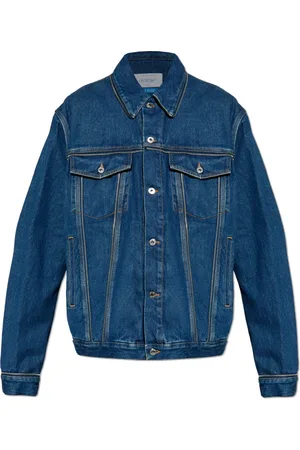 OFF-WHITE Hombre, Chaquetas, Azul, Talla: M