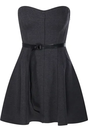 Norma Kamali Mujer, Vestidos, Gris, Talla: M