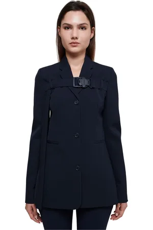 OFF-WHITE Mujer, Chaquetas, Azul, Talla: S