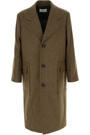 Salvatore Ferragamo Hombre, Abrigos, Marrón, Talla: S