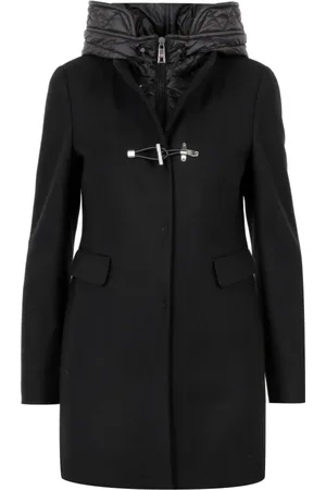 FAY Mujer, Abrigos, Negro, Talla: XS