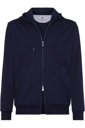 Brunello Cucinelli Hombre, Sudaderas, Azul, Talla: L