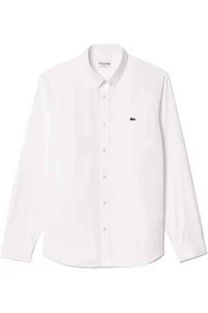 Lacoste Hombre, Camisas, Blanco, Talla: XL