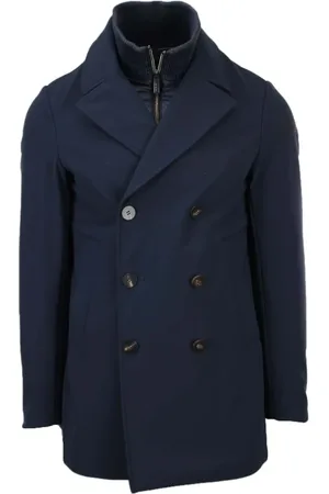 RRD Hombre, Abrigos, Azul, Talla: S