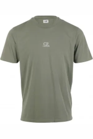 C.P. Company Hombre, Camisetas, Verde, Talla: S