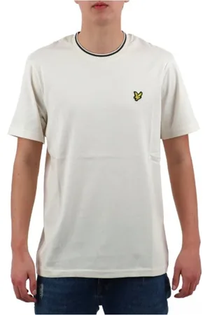 Lyle & Scott Hombre, Camisetas, Blanco, Talla: 2XL