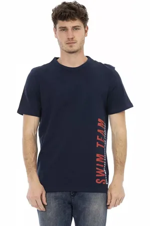 Bikkembergs Hombre, Camisetas, Azul, Talla: M