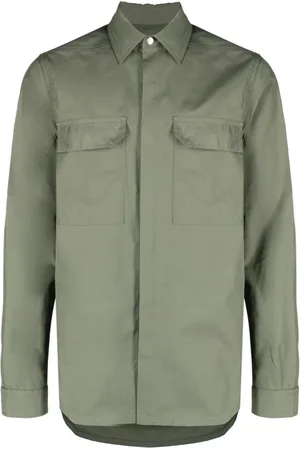 Rick Owens Hombre, Chaquetas, Verde, Talla: L