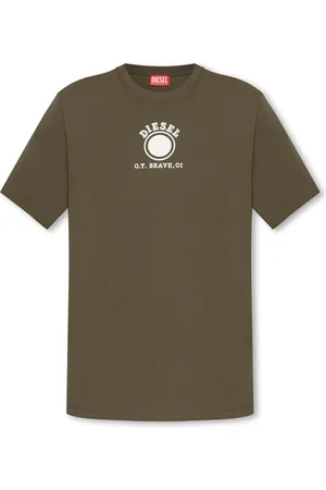 Diesel Hombre, Camisetas, Verde, Talla: L