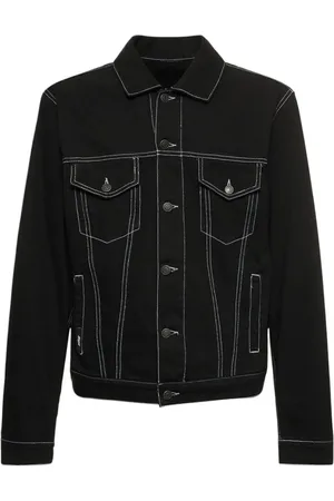Msgm Hombre, Chaquetas, Negro, Talla: L