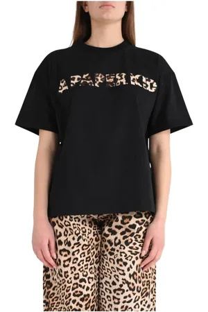 A PAPER KID Mujer, Camisetas, Negro, Talla: S